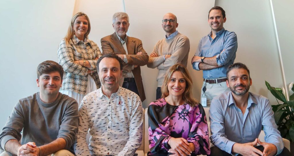 Jesús Oliva y su equipo en Cepsa